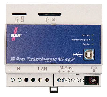 NZR Energiemanagement M-BUS Datenlogger MLog50