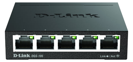 D-Link Tischswitch 5x10/100/1000Mbps DGS-105/E Layer2
