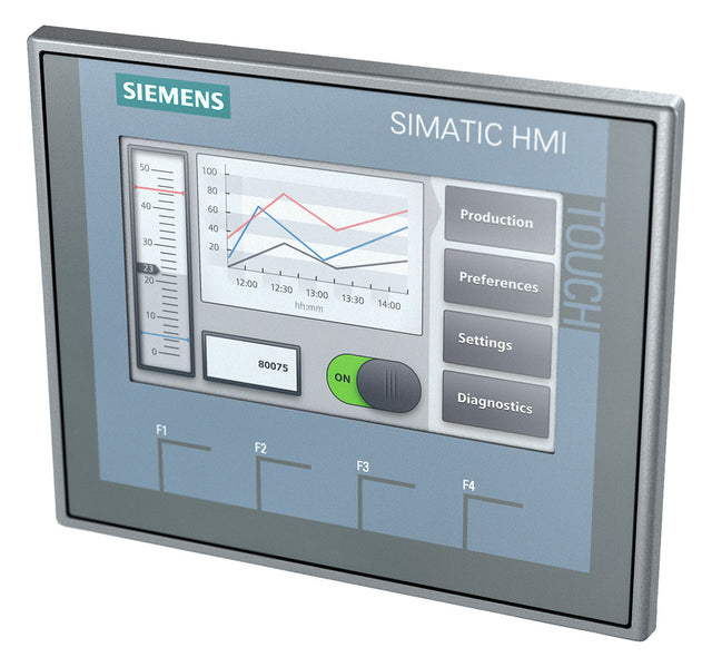 SIEMENS Grafik-Panel m.Farbdisplay DC 6AV2123-2DB03-0AX0 19,2-28,8V 1HW/IE