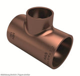 T-Stück K5130 3/4" x 5/8" x 3/4" löt K65 (Kupferlegierung)