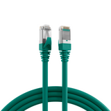 RJ45 Patchkabel Cat.5e SF/UTP PUR RAL6018 grün 30m Stück
