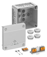 SPELSBERG Abzweigkasten 92x92mm Kst gr Abox Pro SLK-2,5² IP66/IP67/IP69 IK09