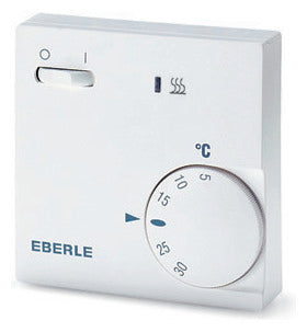 EBERLE Raumthermostat 230V 10A Öffner RTR-E 6202 IP30 Bimetall