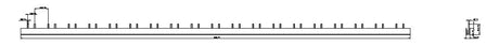 SIEMENS Phasenschiene 2ph 18mm 996mm 63A 5ST3735-1 10qmm Stift isol