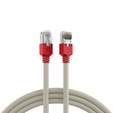 RJ45 Patchkabel Cat.5e F/UTP LSZH Draka UC300 TM11rt crossed grau 1m Stück