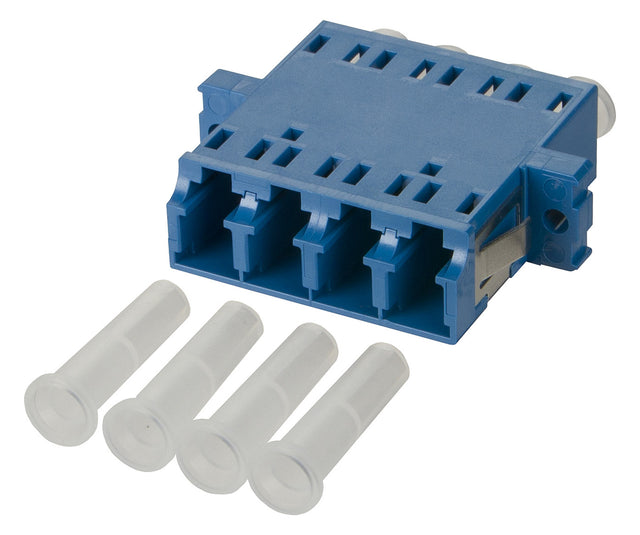 METZ CONNECT LWL-Kupplung LC-Q LC-Q SM 15090071-I Kst Keramik bl