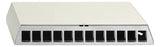 RUTENBECK Patchpanel AP 12Ports Cat6 PP-UM A-12 Ap rw Schirm RAL9010