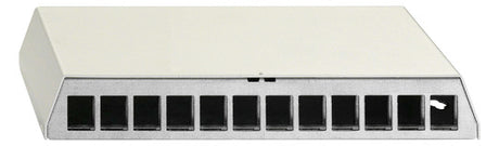 RUTENBECK Patchpanel AP 12Ports Cat6 PP-UM A-12 Ap rw Schirm RAL9010