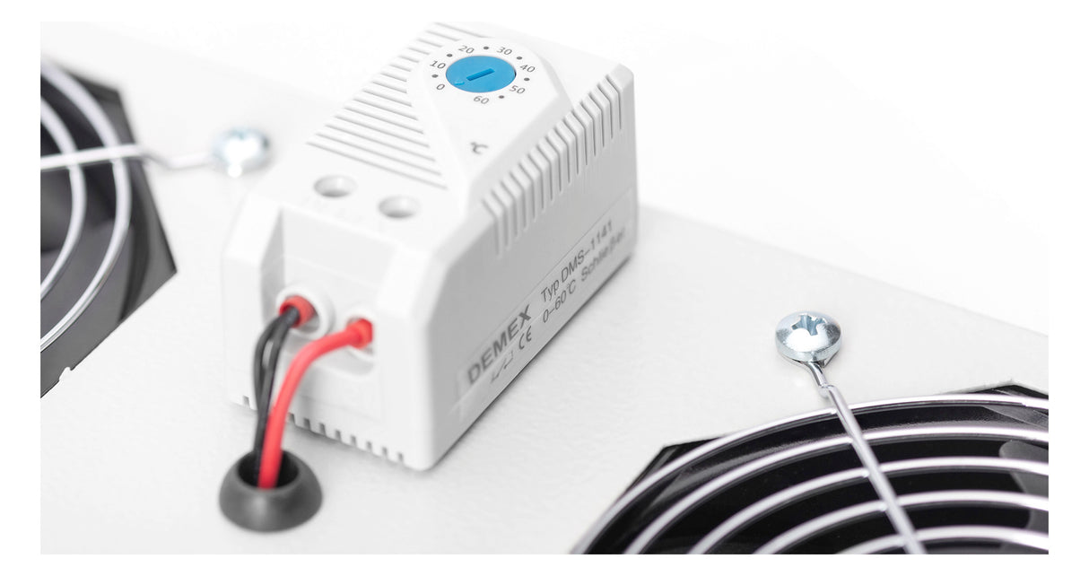 ASSMANN ELEKTRO Dachlüfter 2 Lüfter für Wandgehäuse DN-19 FAN-2-WMT