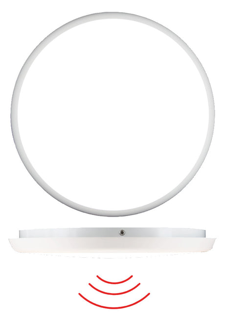 BEG LED-Kunststoffleuchte 25W 3000-5700K AL8-25-300-LED-3C-HF 2120lm ws Konv