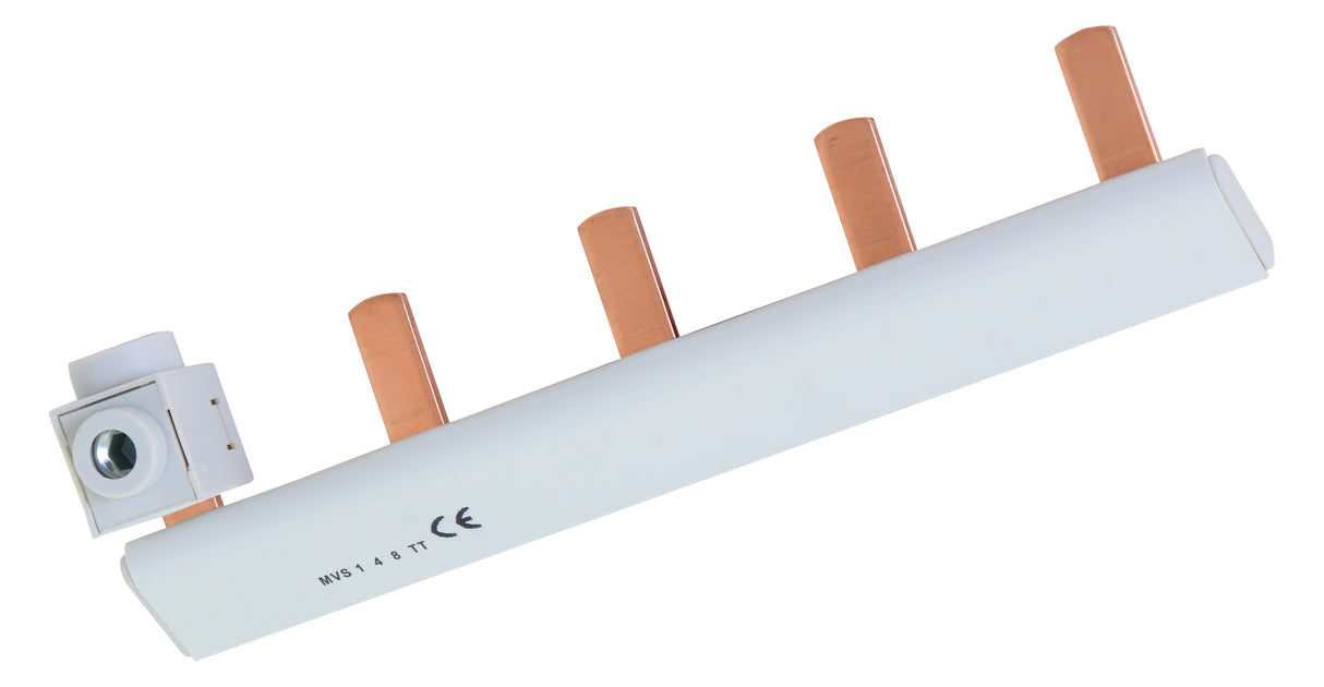 DEHN SE Phasenschiene 1ph 166mm 35qmm MVS 1 4 8 TT Stift isol