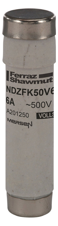 MERSEN D-Sicherungseinsatz NDz 6A F 500V NDZFK50V6 gn