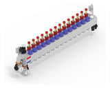 Rehau RAUTHERM SPEED Verteiler HKV-D Polymer 14 Kreise, Konnektor 17 | 14710201001