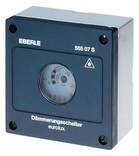 EBERLE Dämmerungsschalter AP 1S 2500W DÄ 565 08 30s/ein 30s/aus anth IP54