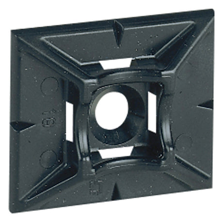 LEGRAND Befestigungssockel Kst sw 4,6mm Legrand 032067 30x25x6mm kleb/schraub