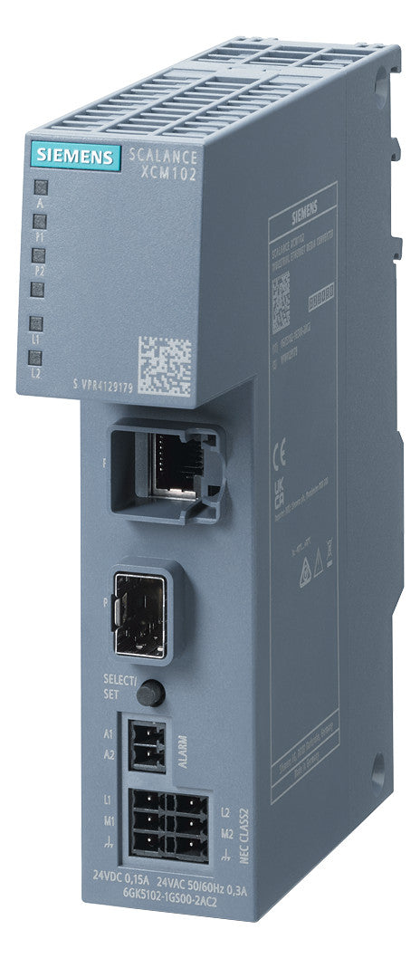 SIEMENS Media Konverter Einzelgerät FEth 6GK5102-1GS00-2AC2 1x100mbit/ST