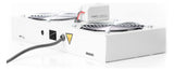 ASSMANN ELEKTRO Dachlüfter 2 Lüfter für Wandgehäuse DN-19 FAN-2-WMT