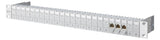 METZ CONNECT Patchpanel 24Ports 1HE 130920-E 24Ports Cat6A Schirm RAL7035