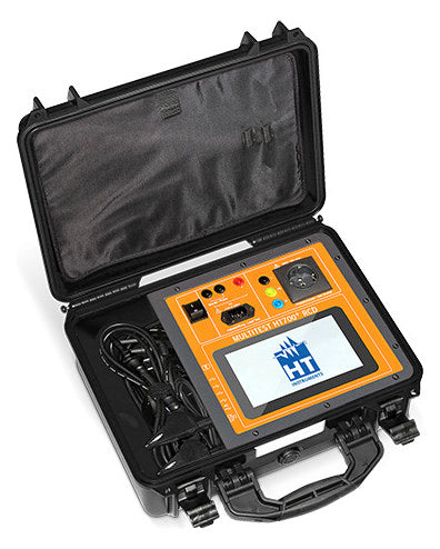 HT-INSTRUMENTS Gerätetester graph MultiTest HT700+ RCD Grenzwert PE-Strom