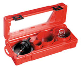 CIMCO Lochsägenset 7tlg Bohrer 1xFüBohr 207400 3xLochsäge Box
