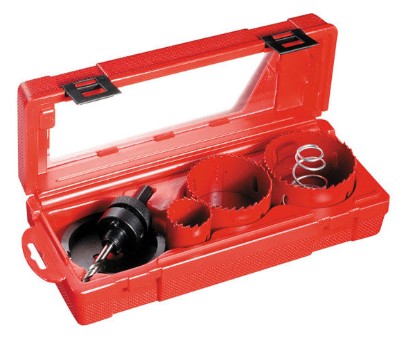 CIMCO Lochsägenset 7tlg Bohrer 1xFüBohr 207400 3xLochsäge Box