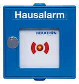 HEKATRON Funk-Hausalarm Mit Glasscheibe FH.Genius Funk 130x130x32mm
