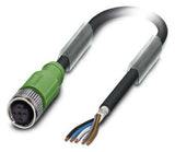 PHOENIX Sensor-Aktorkabel 5p 10m M12 ger SAC-5P-10,0-PUR/M12FS SH Female fr.Ende
