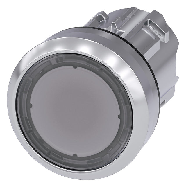SIEMENS Drucktaster Front 1f bel.b  22mm 3SU1051-0AB70-0AA0 rnd 29,45x10,4mm