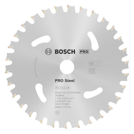 BOSCH-EW Kreissägeblatt  136mm 16mm 2608837745