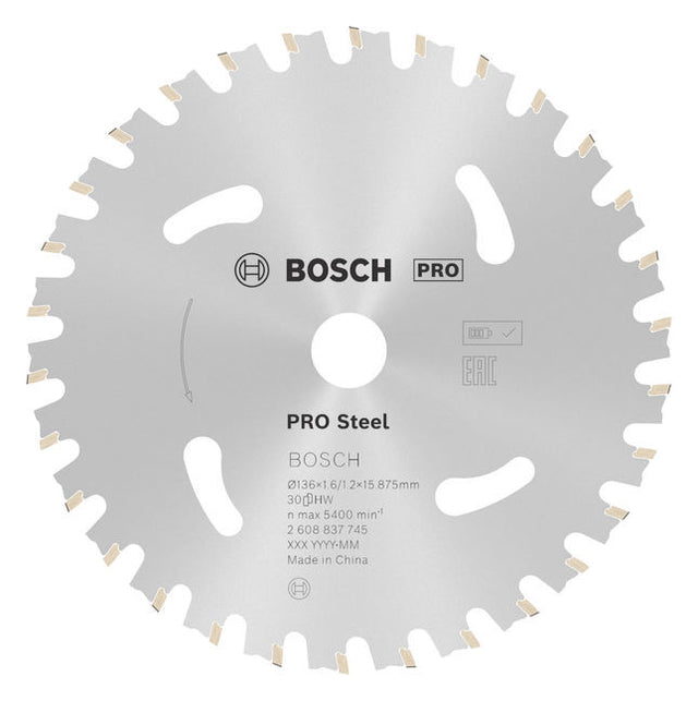 BOSCH-EW Kreissägeblatt  136mm 16mm 2608837745