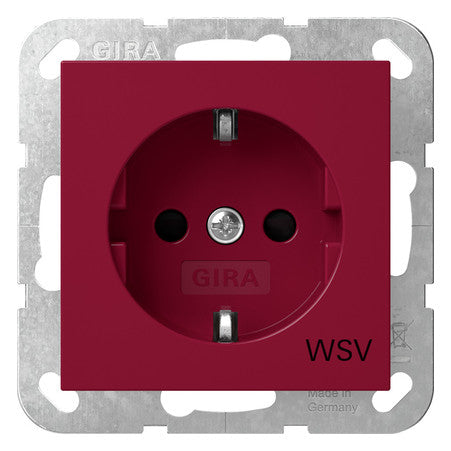 GIRA Steckdose 1f rt UP m.BS Schutzk System 55 4453108 IP20