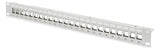 ASSMANN ELEKTRO Modular Patch Panel 24F geschirmt 24-Port, blank DN-91410