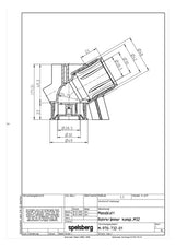 SPELSBERG Gewindebogen 32mm Kst unbeh ROK 32 S hfr