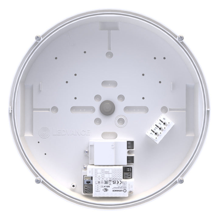 LEDVANCE LED-Anbauleuchte 17,5W 3000K ws BLKH RD SEN 300 P 18W CPS WT 2280lm EVG