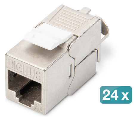 ASSMANN ELEKTRO Modular-Buchse Cat6A rnd DN-93615-24 RJ45 26-22AWG Feldkonf litz