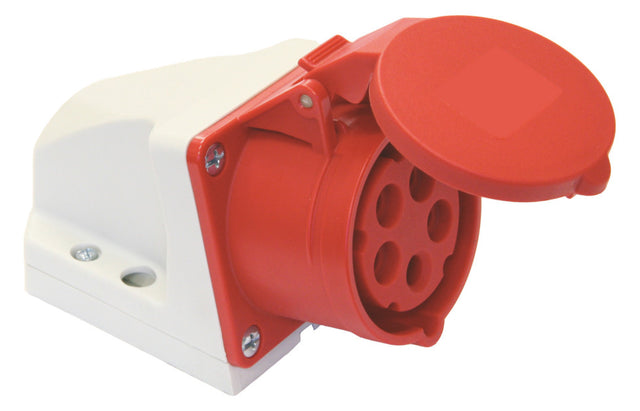 ELEKTRA Wandsteckdose-CEE 32A 62878 400V 5-polig CO532/6H