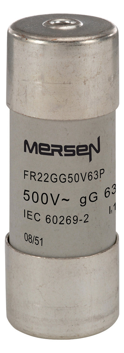 MERSEN Keramiksicherung MT 63A 690V AC FR22GG50V63P 22x58mm