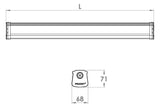 PRACHT LED-Feuchtraumleuchte 20W 4000K KATLA BL 5231004B-KATLA_BL 2800lm ws