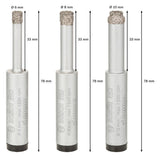 BOSCH-EW Bohrerset 3tlg  6-10mm 3xStein 2608587145 Box
