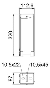 BETTERMANN PV-Montagesystem 10° Flachd STL 15 DD ST