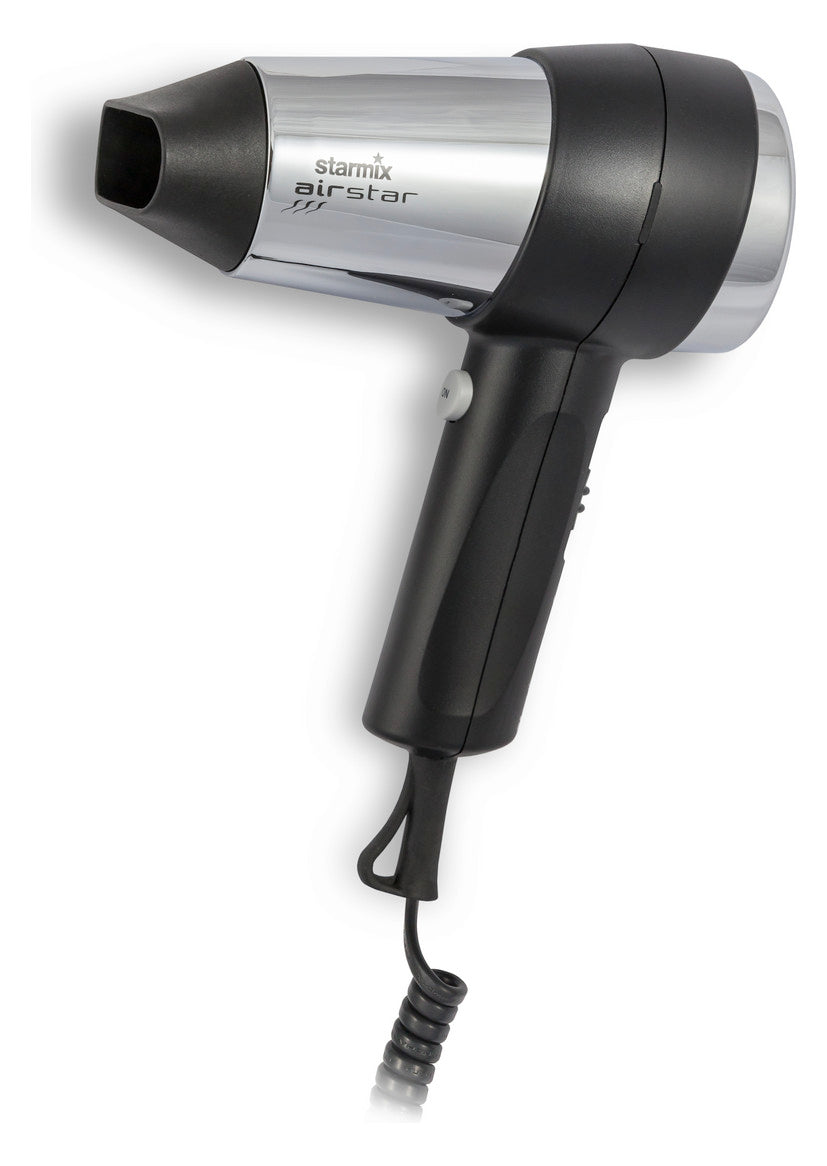 STARMIX Hand-Haartrockner 1600W sw 3stuf TFCT 16 schwarz/chrom