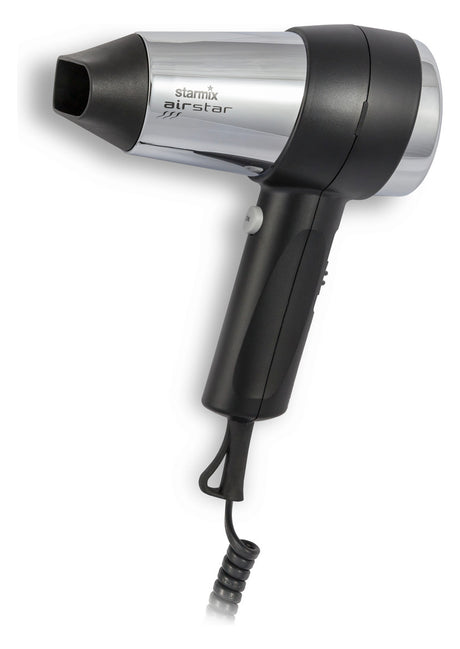 STARMIX Hand-Haartrockner 1600W sw 3stuf TFCT 16 schwarz/chrom