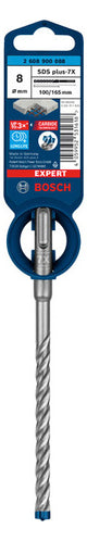 BOSCH-EW Hammerbohrer  8mm SDSplus SDS plus-7X 1pc 100/165mm f.Beton