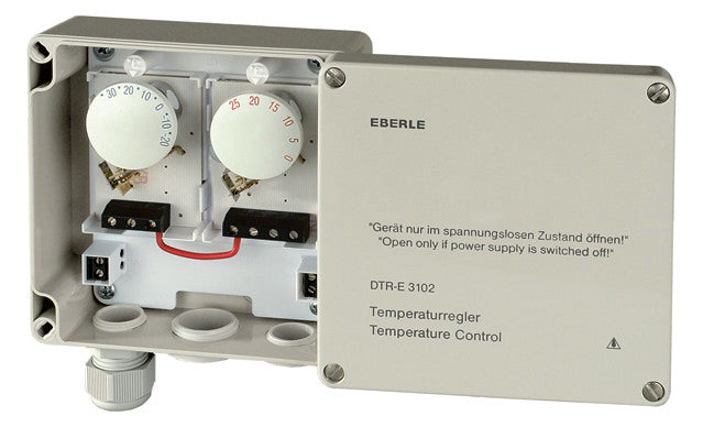 EBERLE Raumthermostat 230V 16A Wechsler DTR-E 3102 IP65 Bimetall