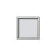 SIEDLE Rahmen-Türstation 4f UP si alu KR 611-2/2-0 SM 231x231x15mm