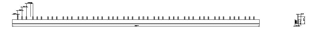 SIEMENS Sammelschiene 80A lamelliert 5ST3712 1016x15x18mm flex