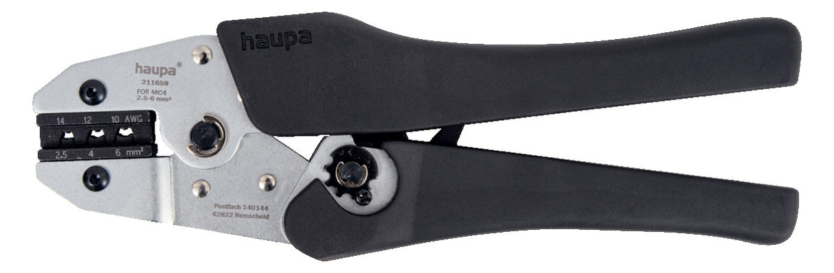 HAUPA Crimpzange mech versch.Eins 211659 2,5-6qmm AWG0-20