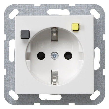 GIRA Fi-Steckdose 1f rws mt UP m.BS IP20 System 55 267727