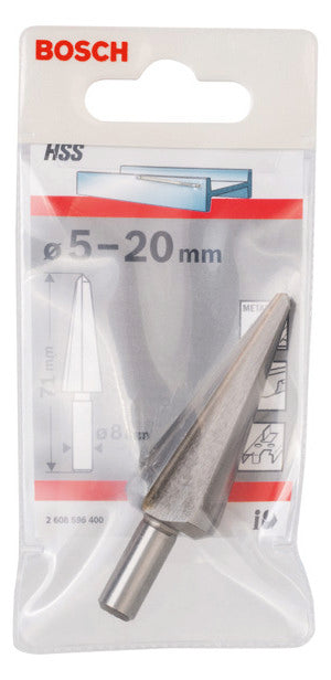 BOSCH-EW Blechschälbohrer  5-20mm 2Schn 2608596400