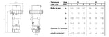 MENNEKES Phasenwender 4p 16A IP67 6h Kst AM-TOP 3339 400V/rt Schraubkl Verschr